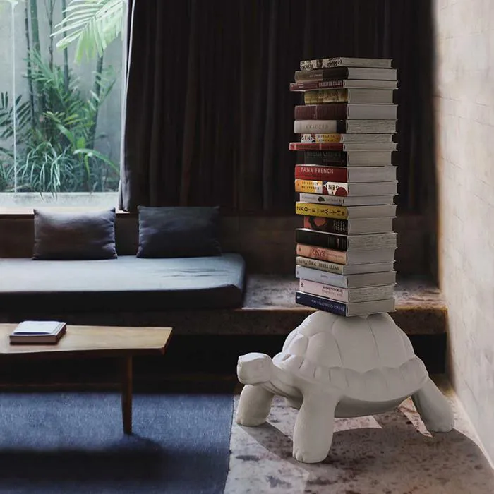 QEEBOO bibliothèque verticale TURTLE CARRY BOOKCASE