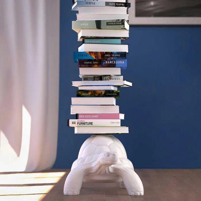 QEEBOO bibliothèque verticale TURTLE CARRY BOOKCASE