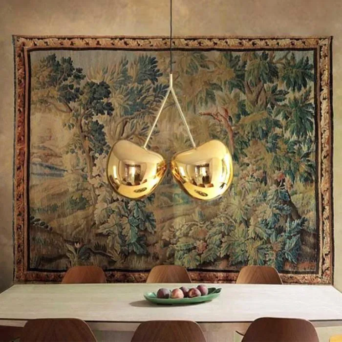 QEEBOO lampe à suspension CHERRY LAMP METAL FINISH