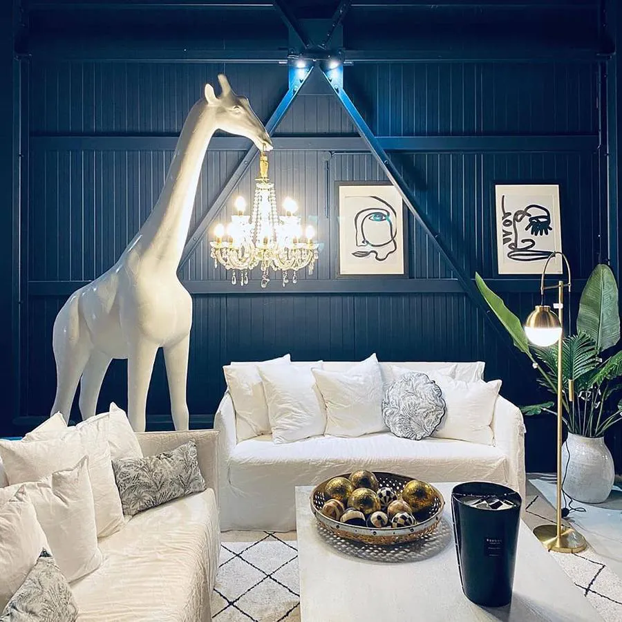 QEEBOO lampadaire GIRAFFE IN LOVE M