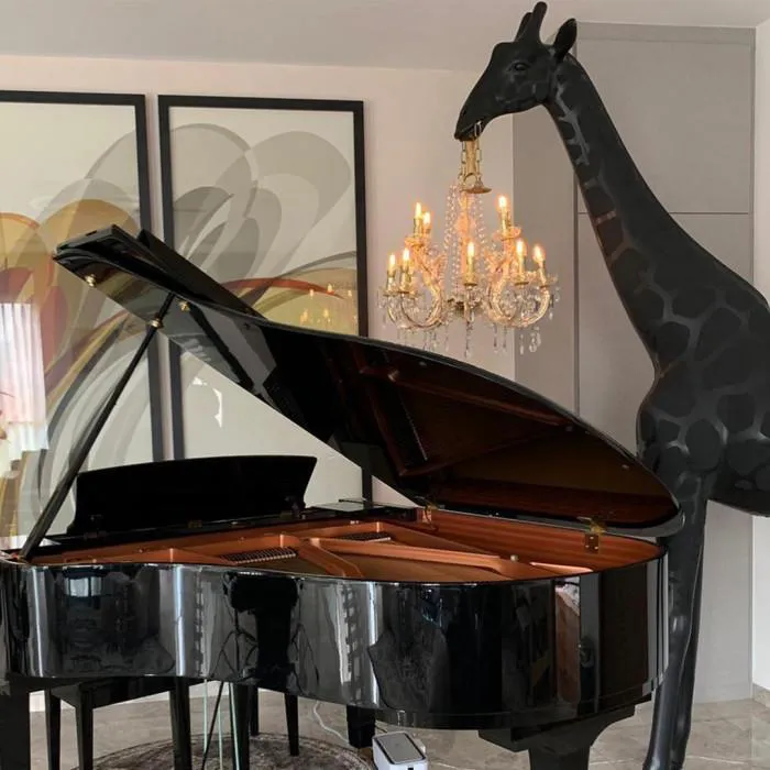 QEEBOO lampadaire GIRAFFE IN LOVE M