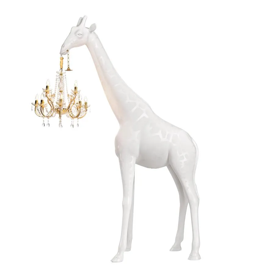 QEEBOO lampadaire GIRAFFE IN LOVE M