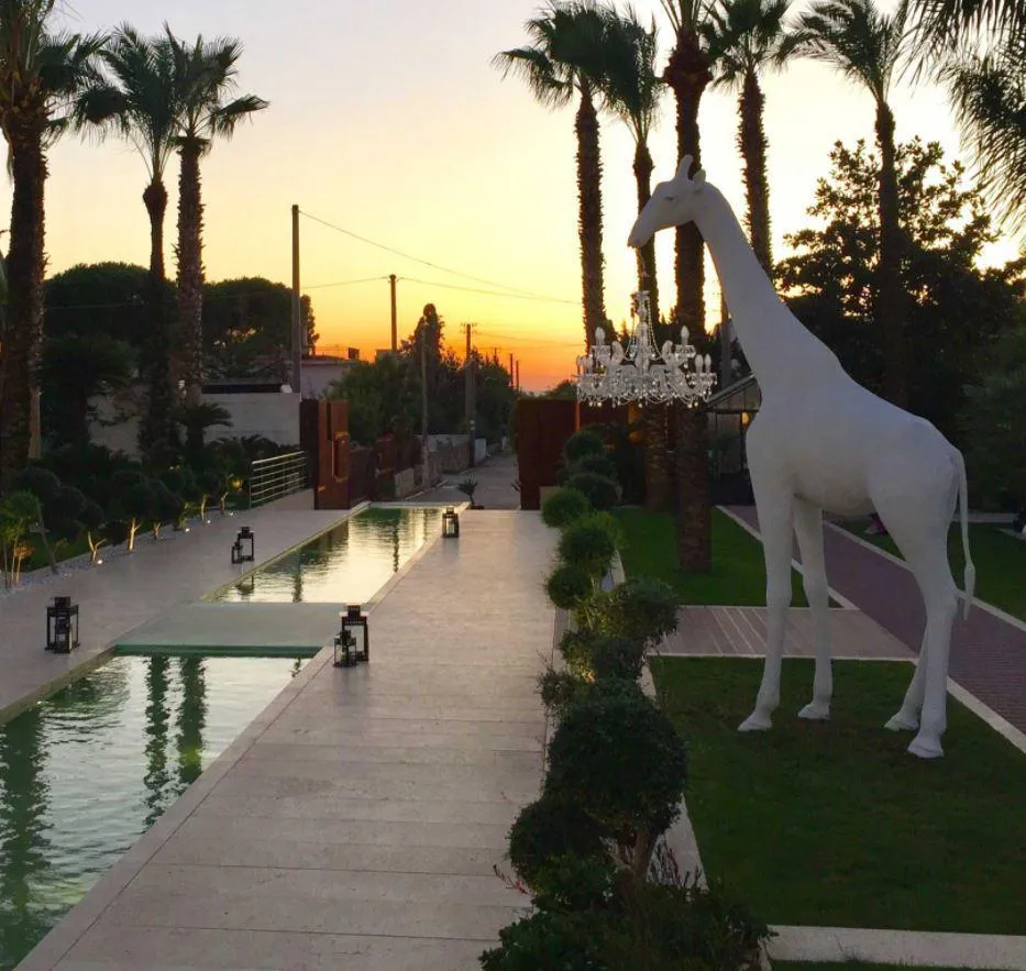 QEEBOO lampadaire d'extérieur GIRAFFE IN LOVE M OUTDOOR