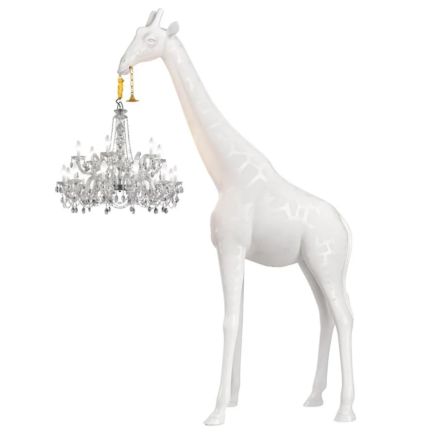 QEEBOO lampadaire GIRAFFE IN LOVE OUTDOOR M H 400 cm