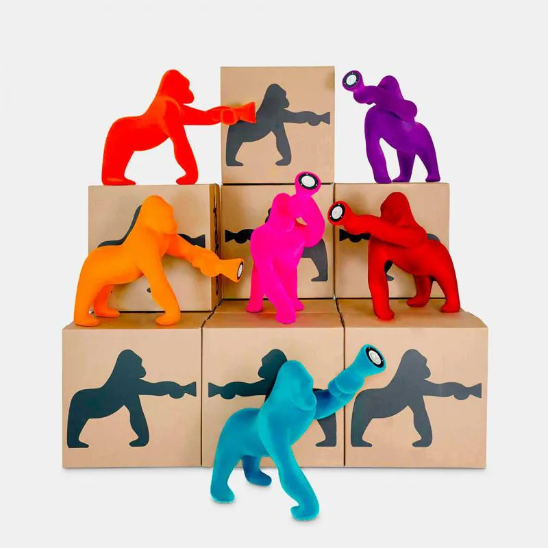 QEEBOO lampe de table KONG XS VELVET FINISH