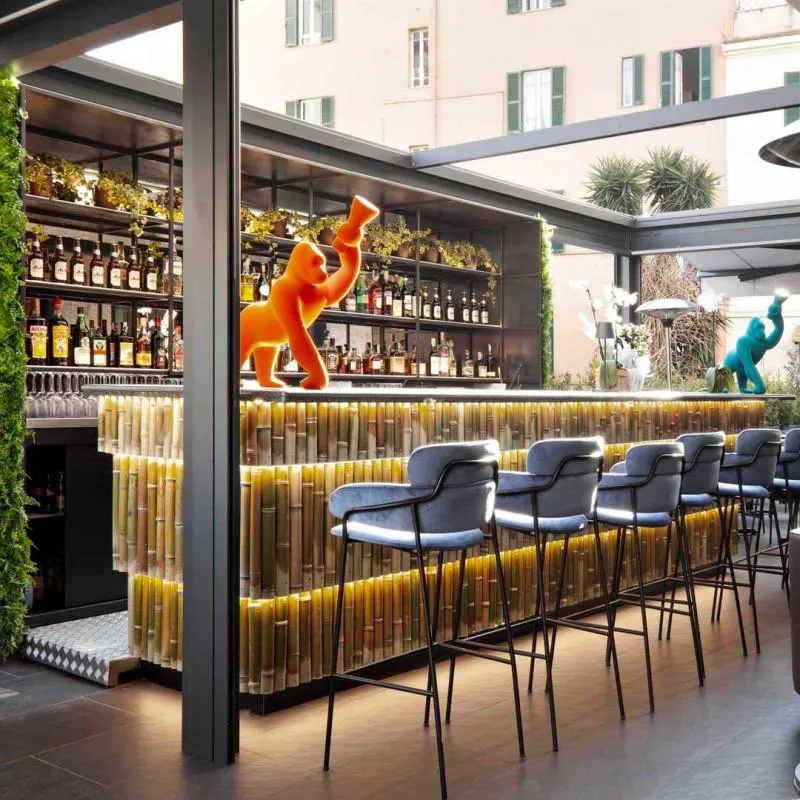 QEEBOO lampe de table KONG XS VELVET FINISH