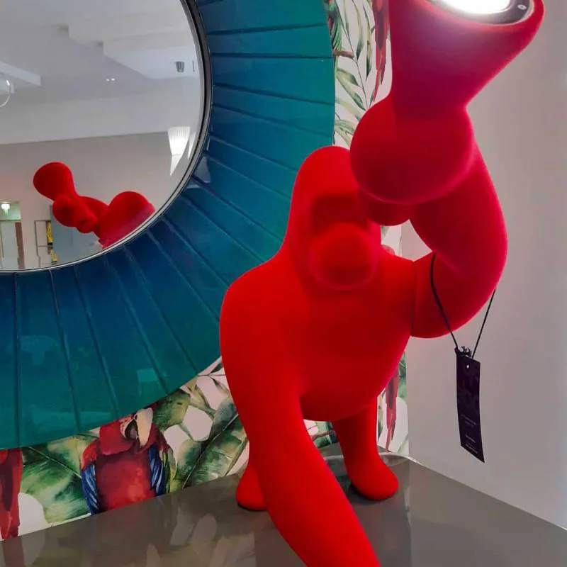 QEEBOO lampe de table KONG XS VELVET FINISH