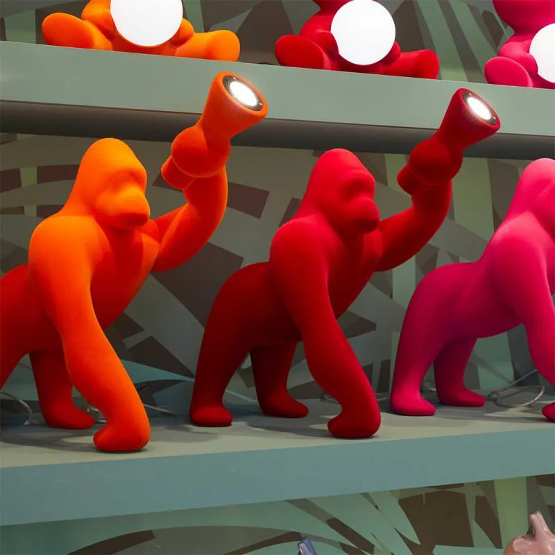 QEEBOO lampe de table KONG XS VELVET FINISH