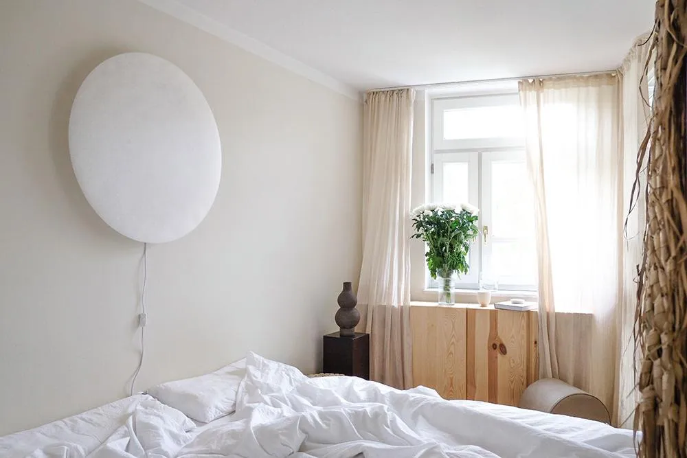 INGO MAURER lampe murale applique MOODMOON WHITE