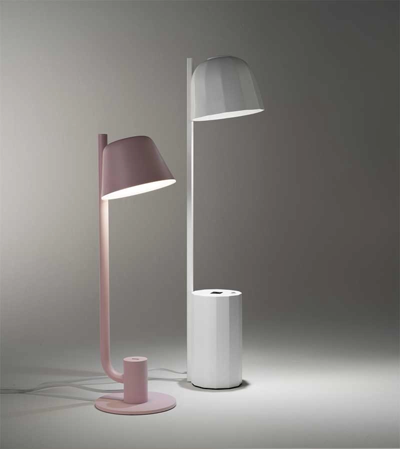 PRANDINA lampe de table NOVIA T1 USB