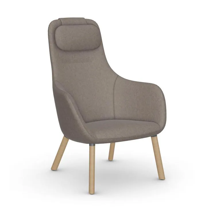 VITRA fauteuil HAL LOUNGE CHAIR en tissu Cosy 2