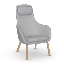 VITRA fauteuil avec le coussin d'assise amovible HAL LOUNGE CHAIR en tissu Cosy 2