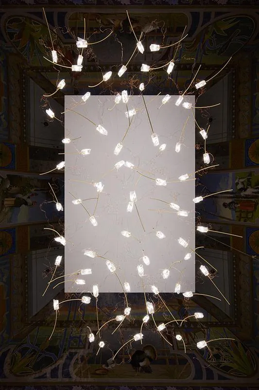 SLAMP lampe à suspension TULIP 7 LINEAR