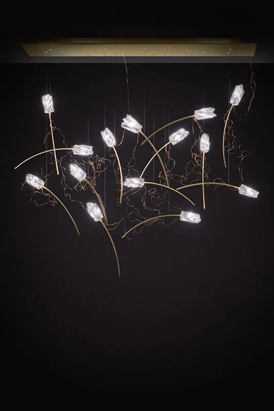 SLAMP lampe à suspension TULIP 7 ROUND