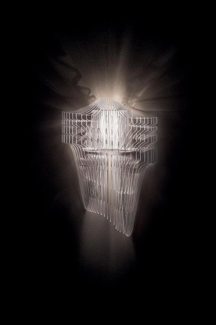 SLAMP lampe murale applique ARIA TRANSPARENT