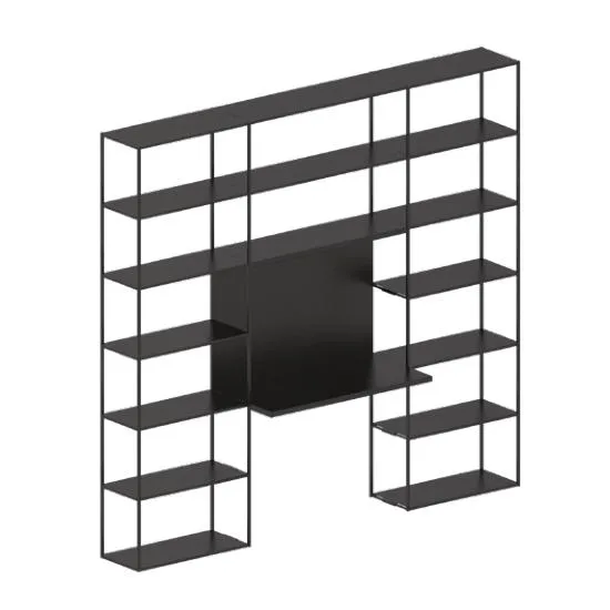 ZEUS bureau avec étagères EASY IRONY BUREAU Composition L