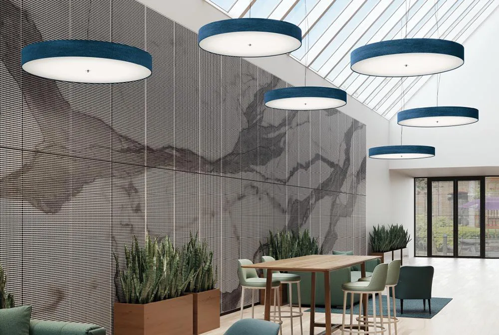 MODOLUCE lampe à suspension DISCOVOLANTE Ø 80 cm