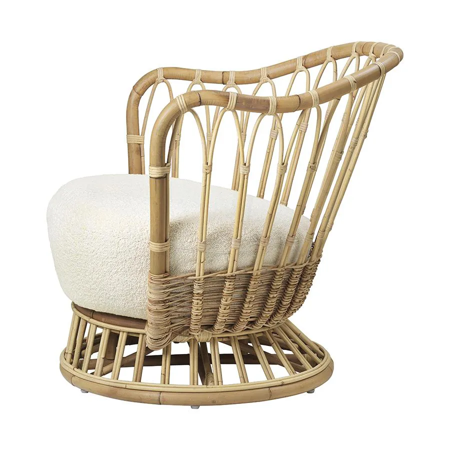 GUBI fauteuil GRACE LOUNGE CHAIR