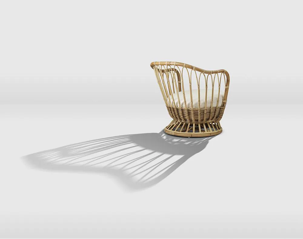 GUBI fauteuil GRACE LOUNGE CHAIR