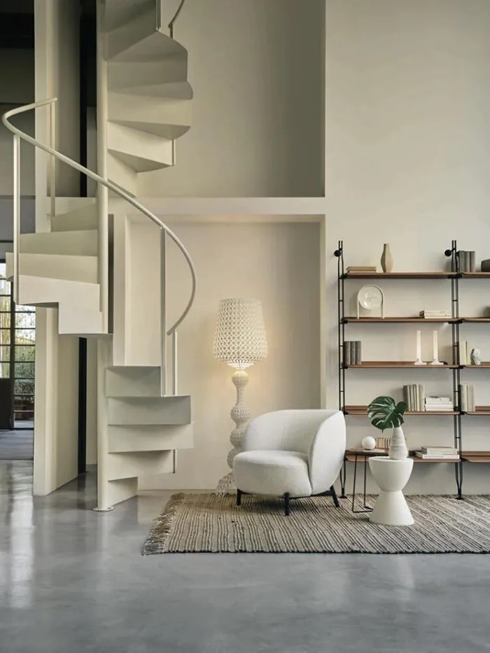 KARTELL fauteuil LUNAM tissu ORSETTO