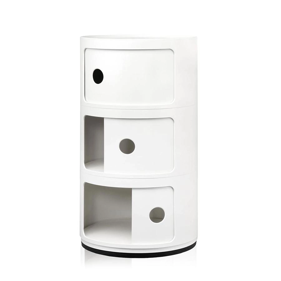 KARTELL table de chevet COMPONIBILI à trois éléments