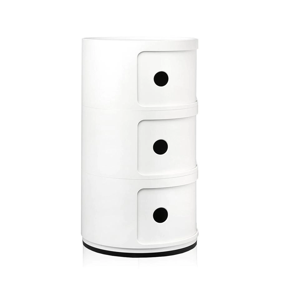 KARTELL table de chevet COMPONIBILI à trois éléments