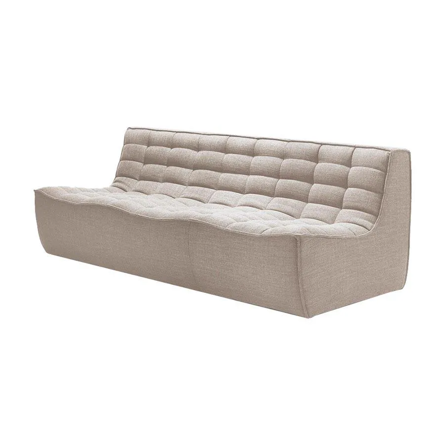 ETHNICRAFT canapé modulaire à 3 places N701