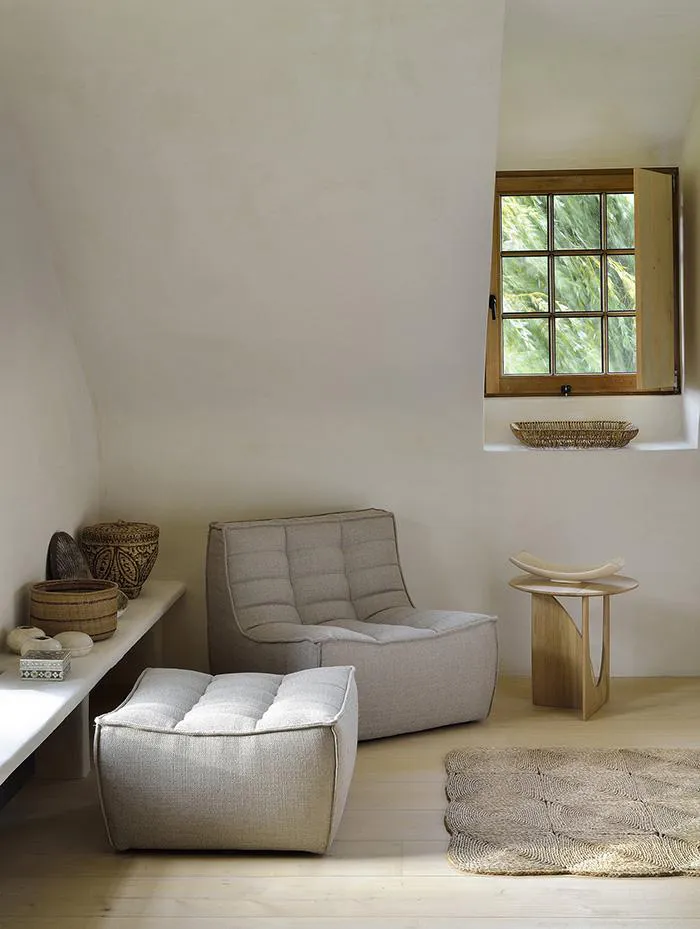 ETHNICRAFT fauteuil modulaire N701