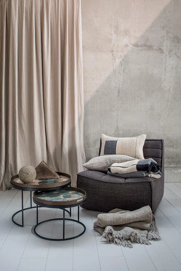 ETHNICRAFT fauteuil modulaire N701