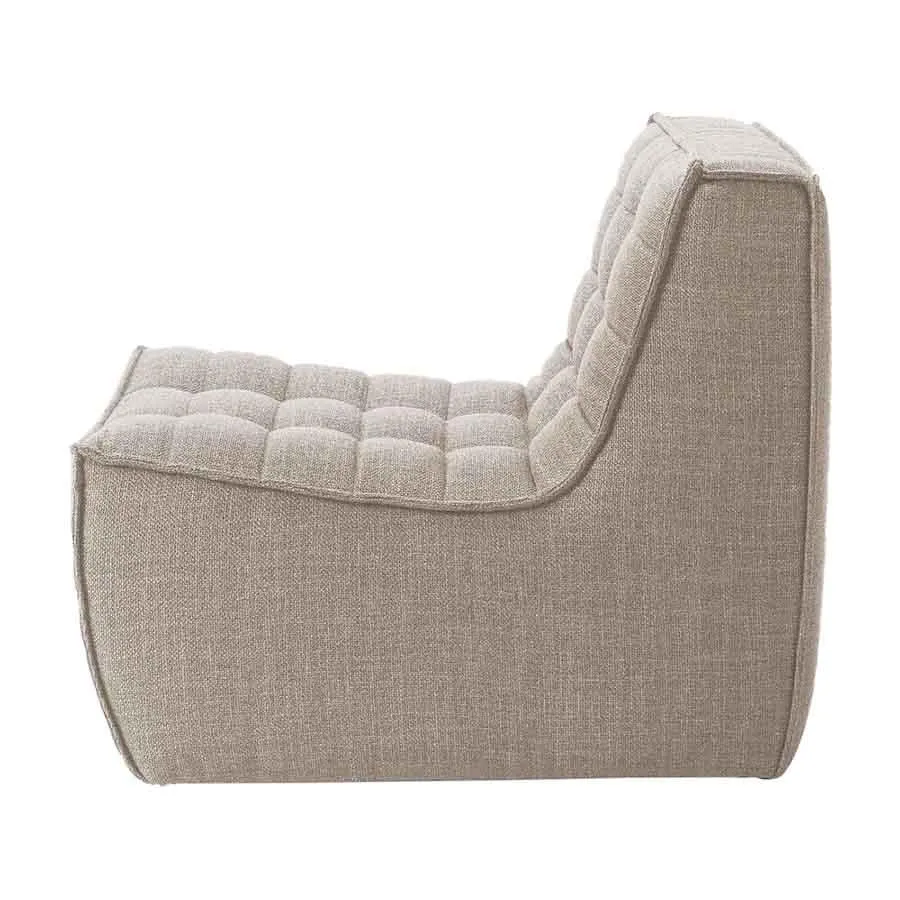 ETHNICRAFT fauteuil modulaire N701