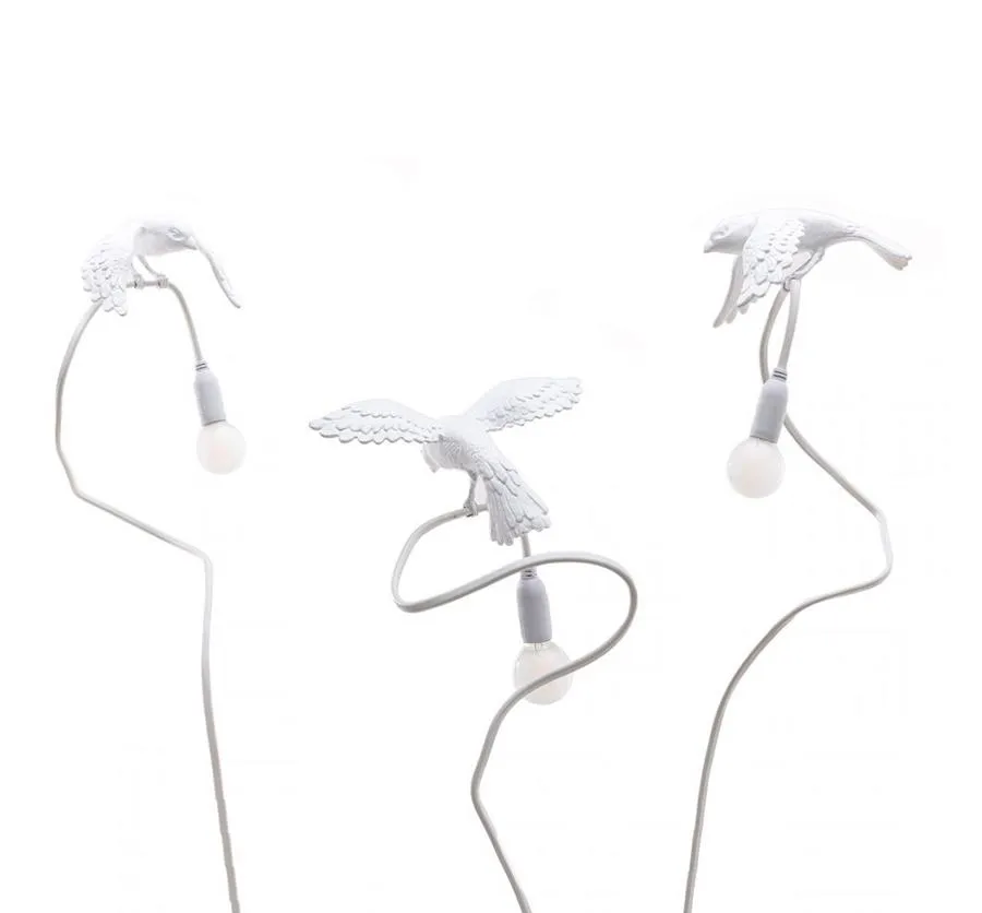 SELETTI lampe de table SPARROW avec serrer