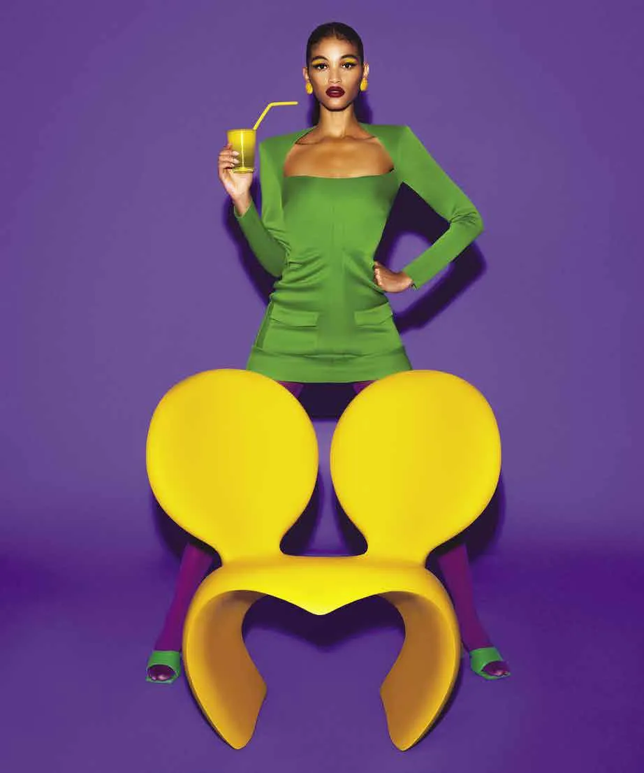 QEEBOO fauteuil d'extérieur DON'T F**K WITH THE MOUSE