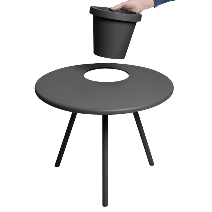 FATBOY set de 2 tables basses avec vase BAKKES