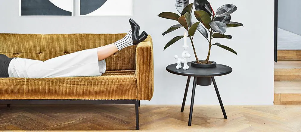 FATBOY set de 2 tables basses avec vase BAKKES