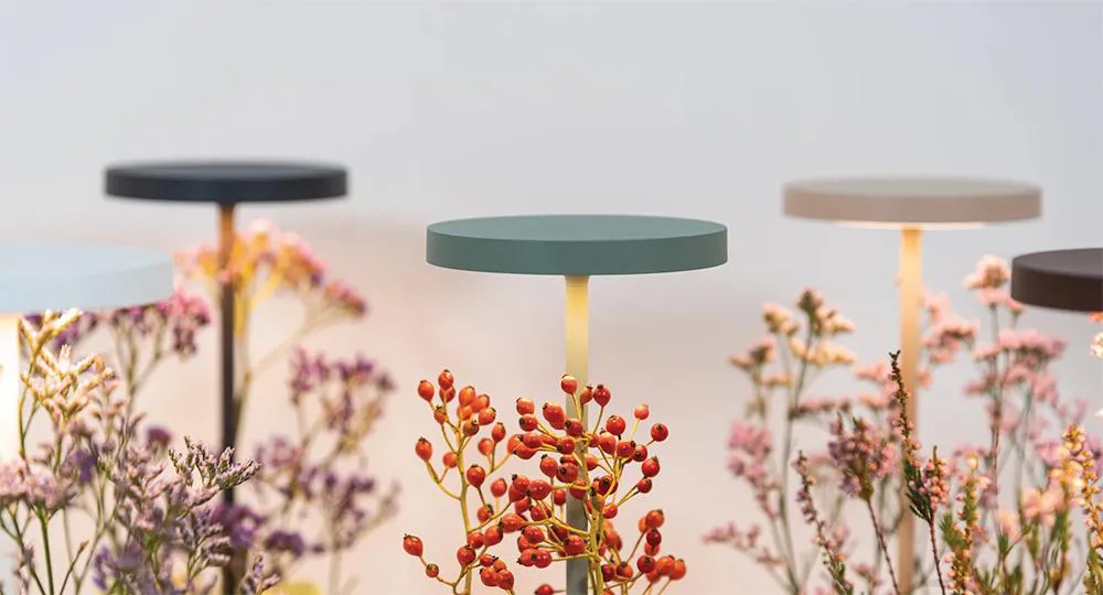 ZAFFERANO set de 3 lampes de table POLDINA REVERSO