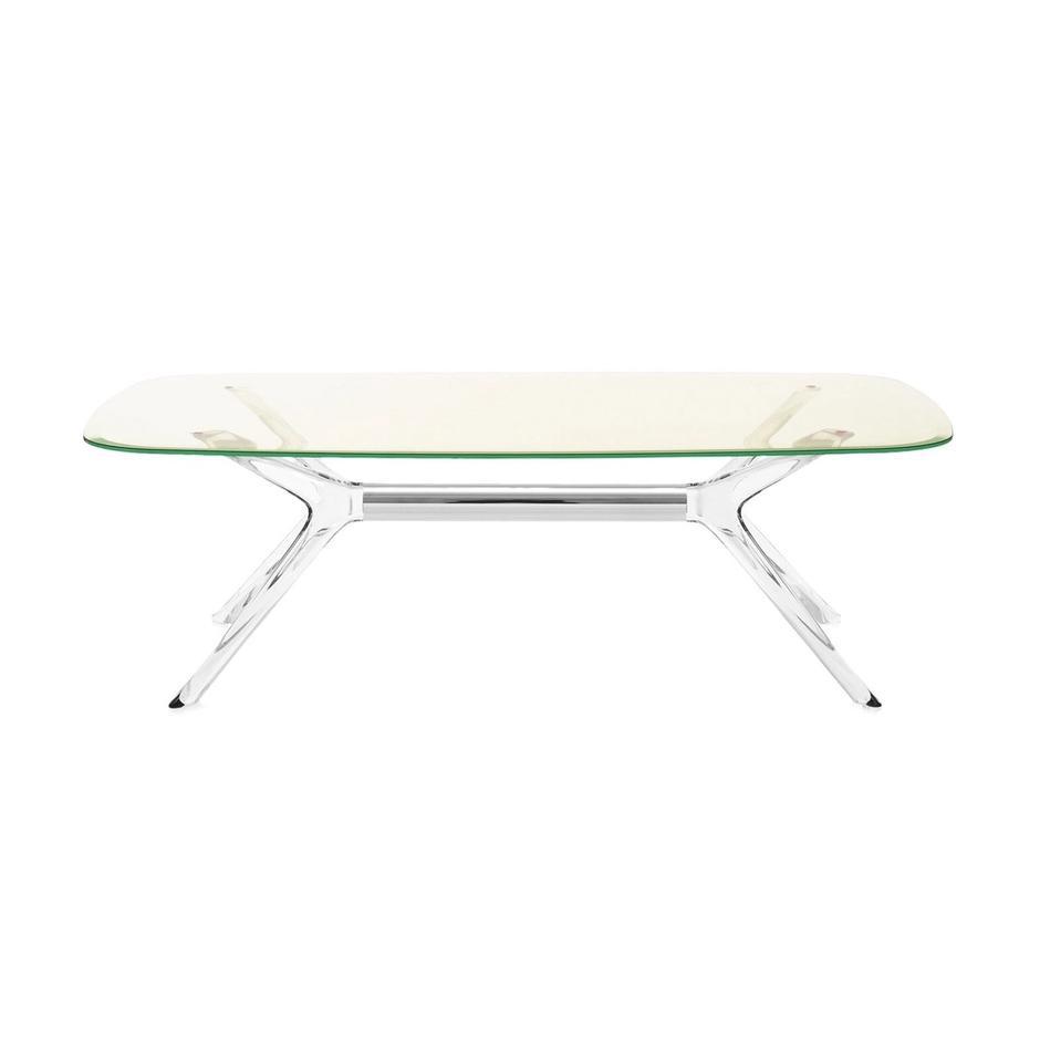 KARTELL table basse BLAST avec plateau rectangulaire