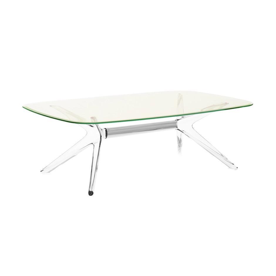 KARTELL table basse BLAST avec plateau rectangulaire