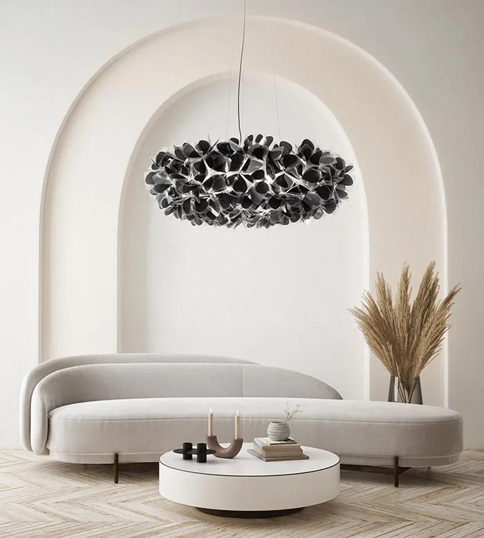 SLAMP lampe à suspension CLIZIA XL MAMA NON MAMA BLACK