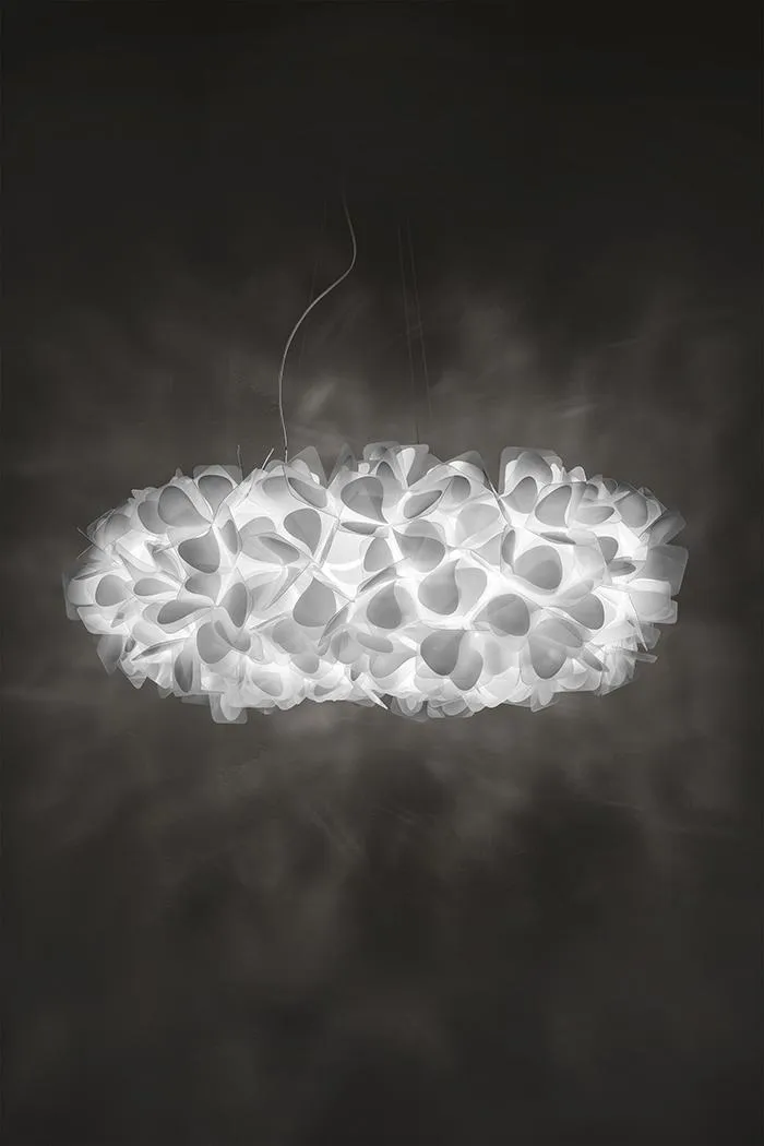 SLAMP lampe à suspension CLIZIA XL MAMA NON MAMA WHITE