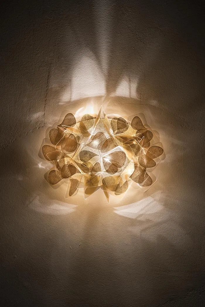 SLAMP lampe murale applique CLIZIA APPLIQUE MAMA NON MAMA GOLD