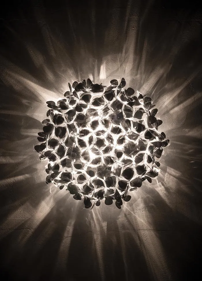 SLAMP lampe murale applique ou lampe de plafond plafonnier CLIZIA MAMA NON MAMA BLACK