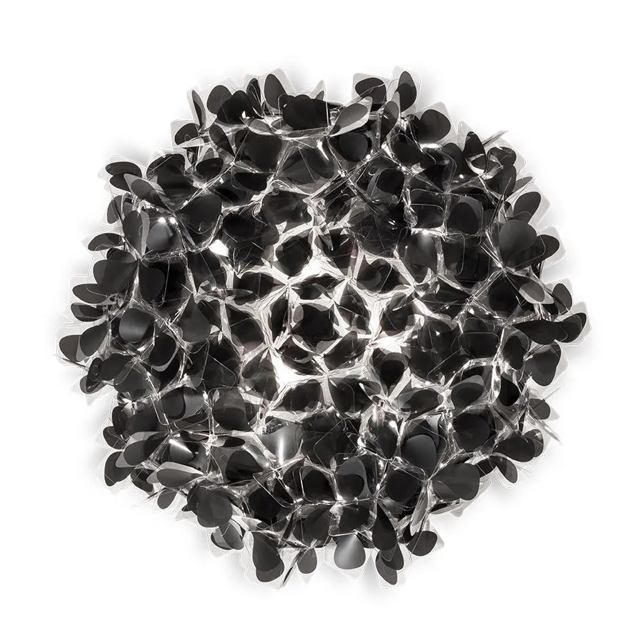 SLAMP lampe murale applique ou lampe de plafond plafonnier CLIZIA MAMA NON MAMA BLACK