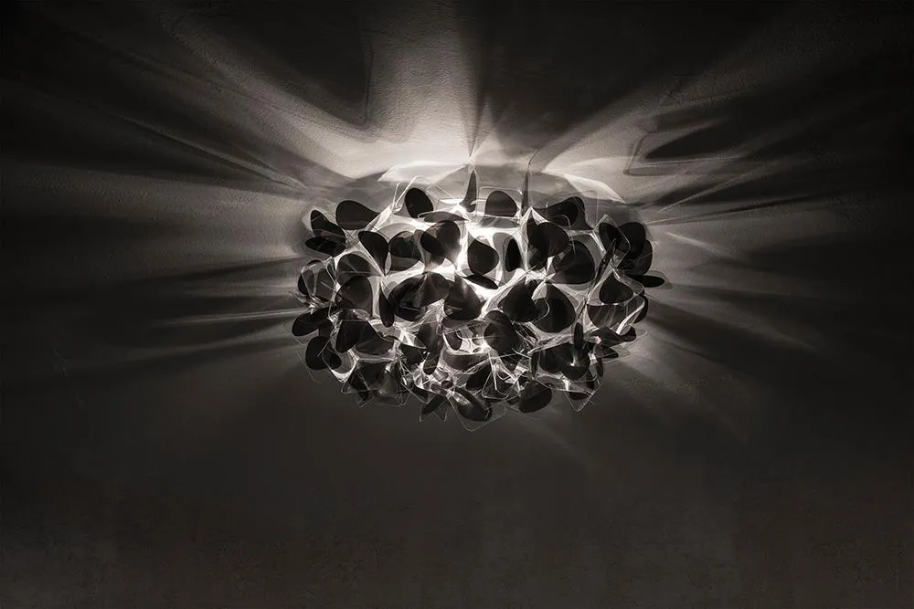 SLAMP lampe murale applique ou lampe de plafond plafonnier CLIZIA MAMA NON MAMA BLACK