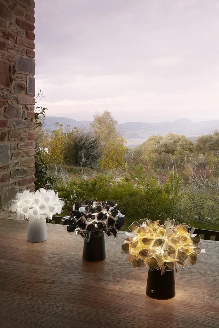 SLAMP lampe de table CLIZIA BATTERY POWERED MAMA NON MAMA BLACK