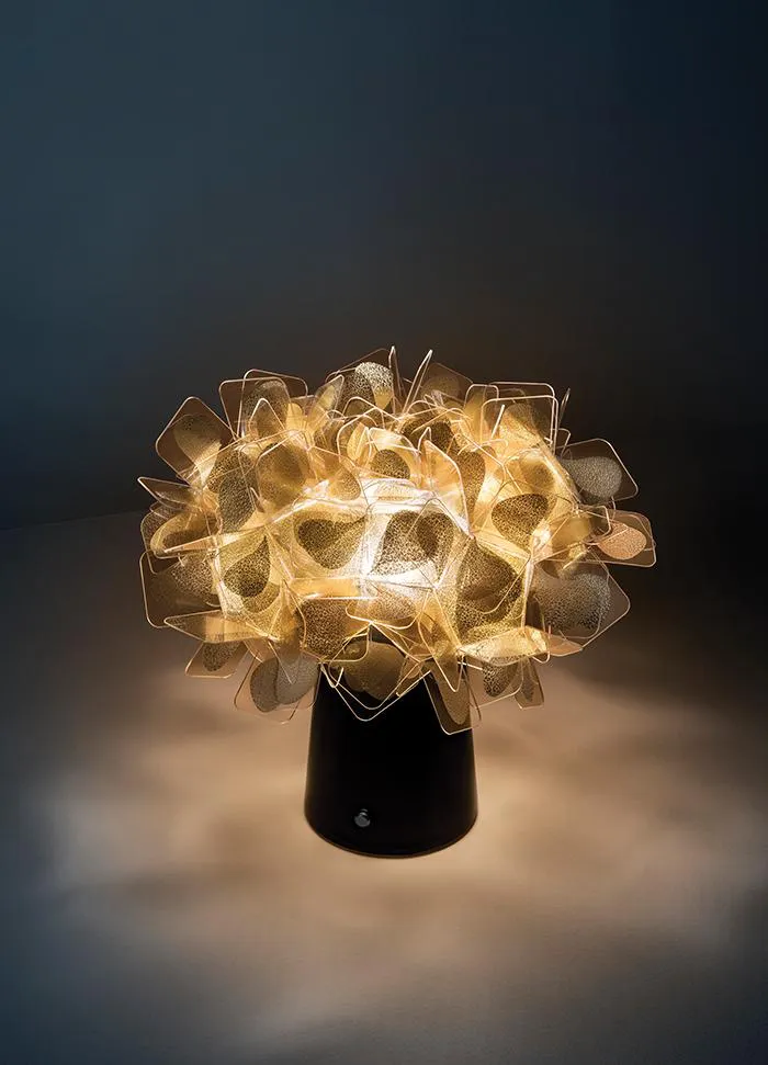 SLAMP lampe de table CLIZIA BATTERY POWERED MAMA NON MAMA GOLD