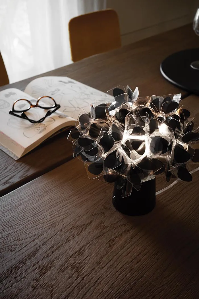 SLAMP lampe de table CLIZIA TABLE ON/OFF MAMA NON MAMA BLACK