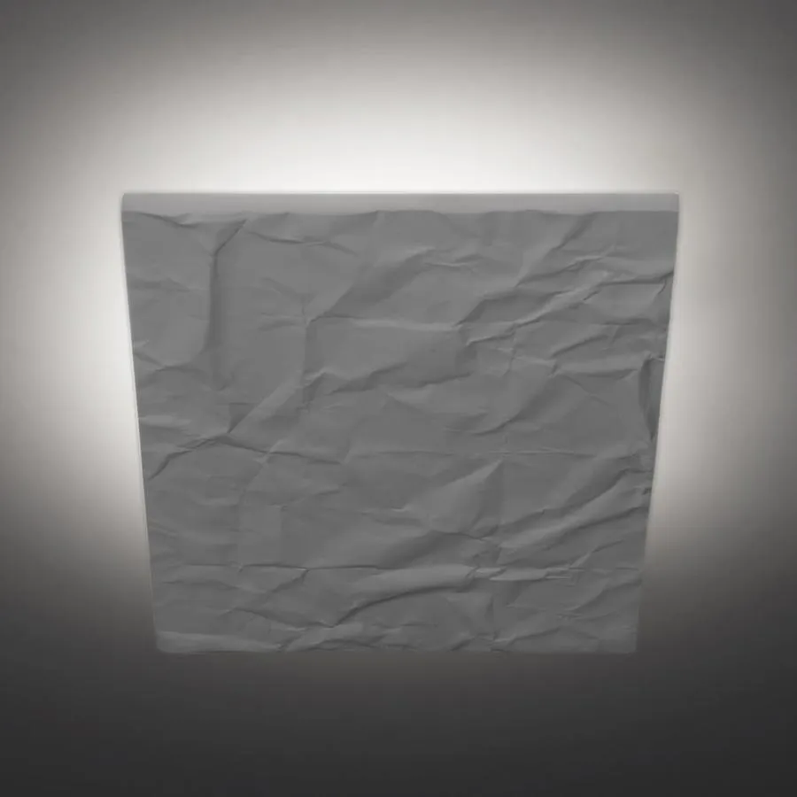 FIRMAMENTO MILANO lamp murale au plafond LUNA QUADRA