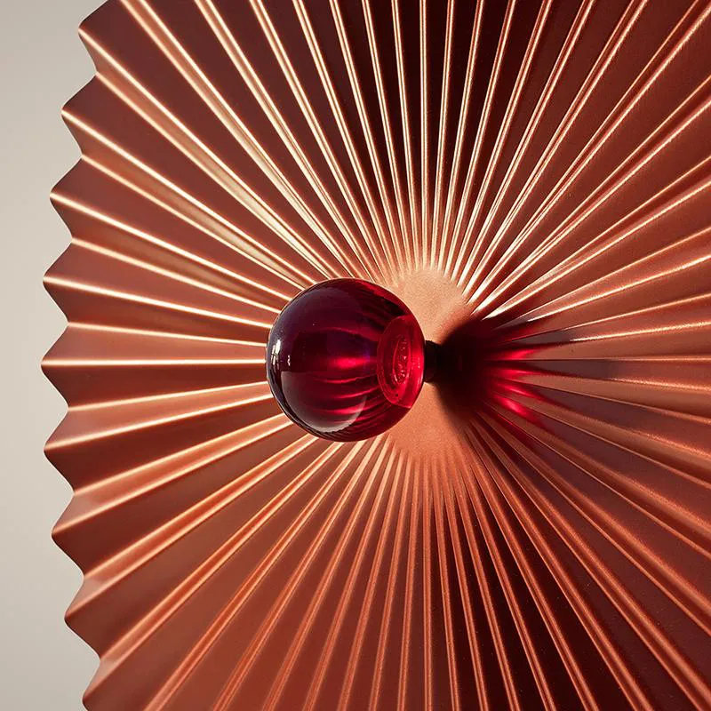 FIRMAMENTO MILANO lamp murale ou au plafond PLISSÉ ø 60 cm