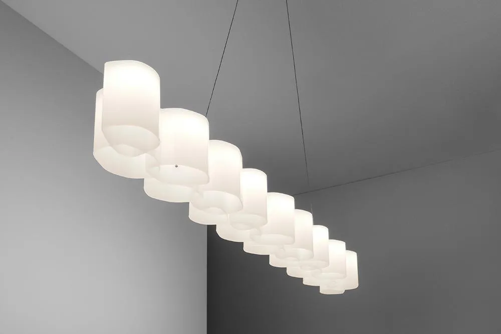 STILNOVO lampe à suspension HONEY 139 cm