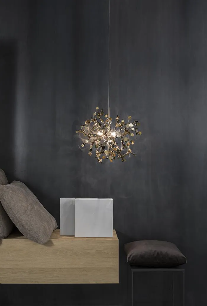 TERZANI lampe à suspension ARGENT Ø 40 cm